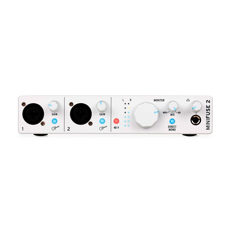 Arturia MiniFuse 2 White – Interfaz de Audio