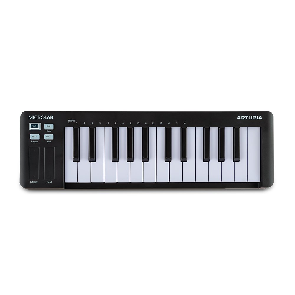 Arturia MicroLab MK3 Black – Controlador MIDI Portátil