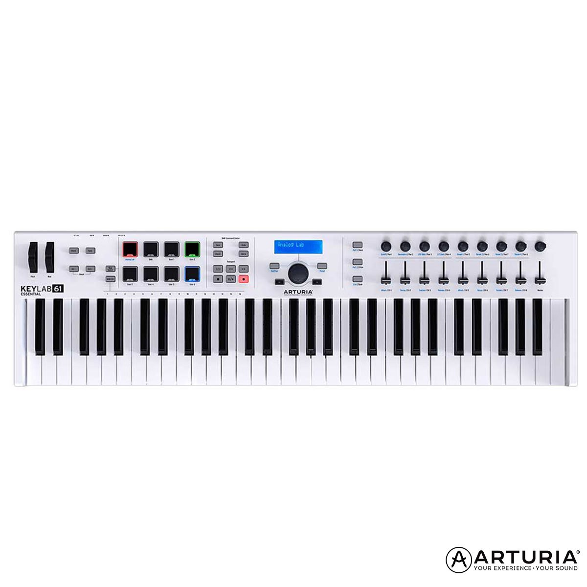 Arturia KeyLab Essential 61 MK3 White – Controlador MIDI